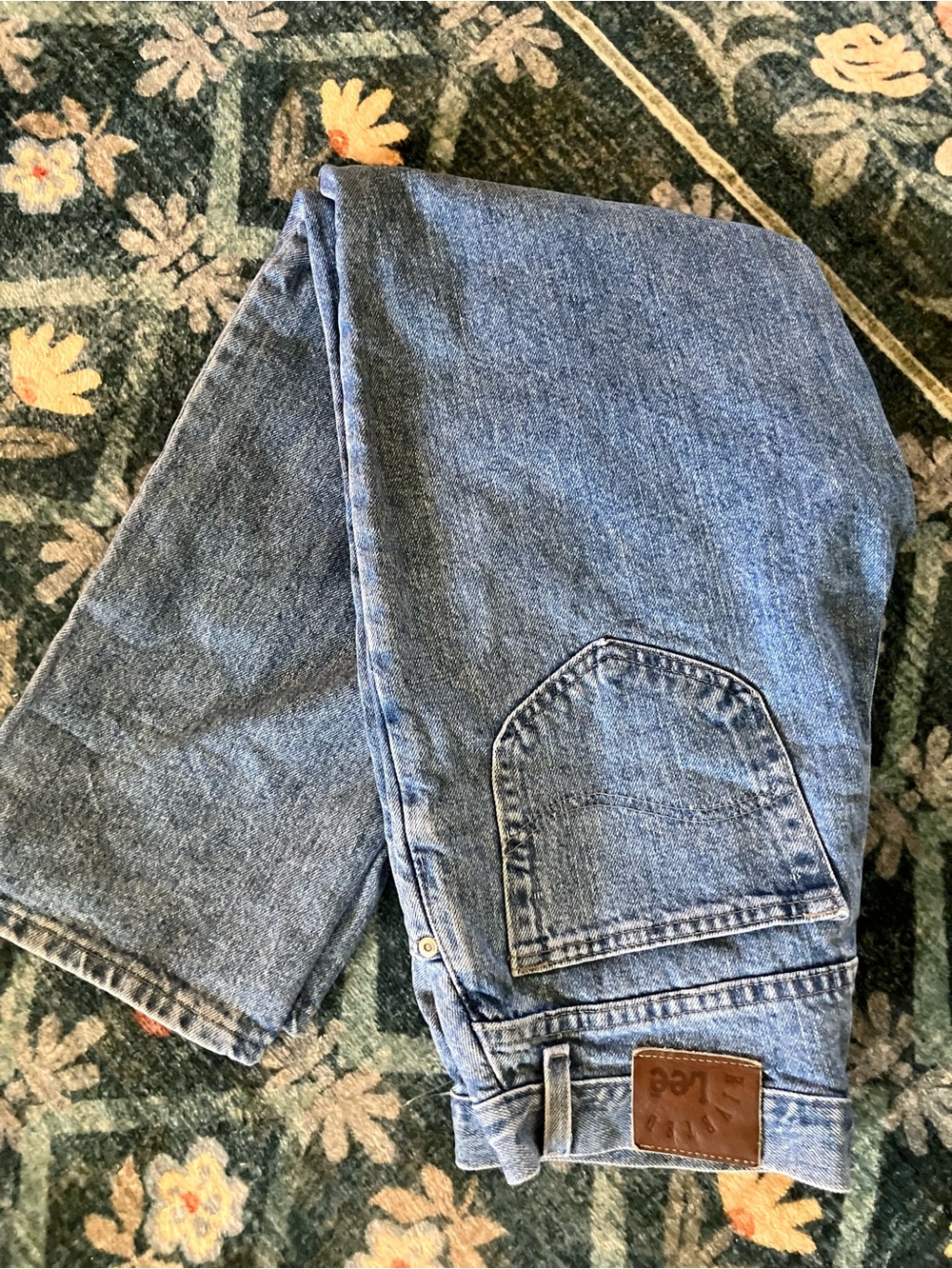 Women’s Lee Stonewash Denim Carpenter Jeans